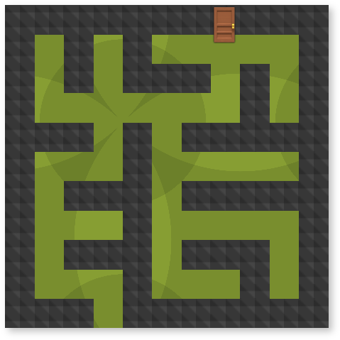 Simple Brain Game(The Maze) in JavaScript Free Source Code